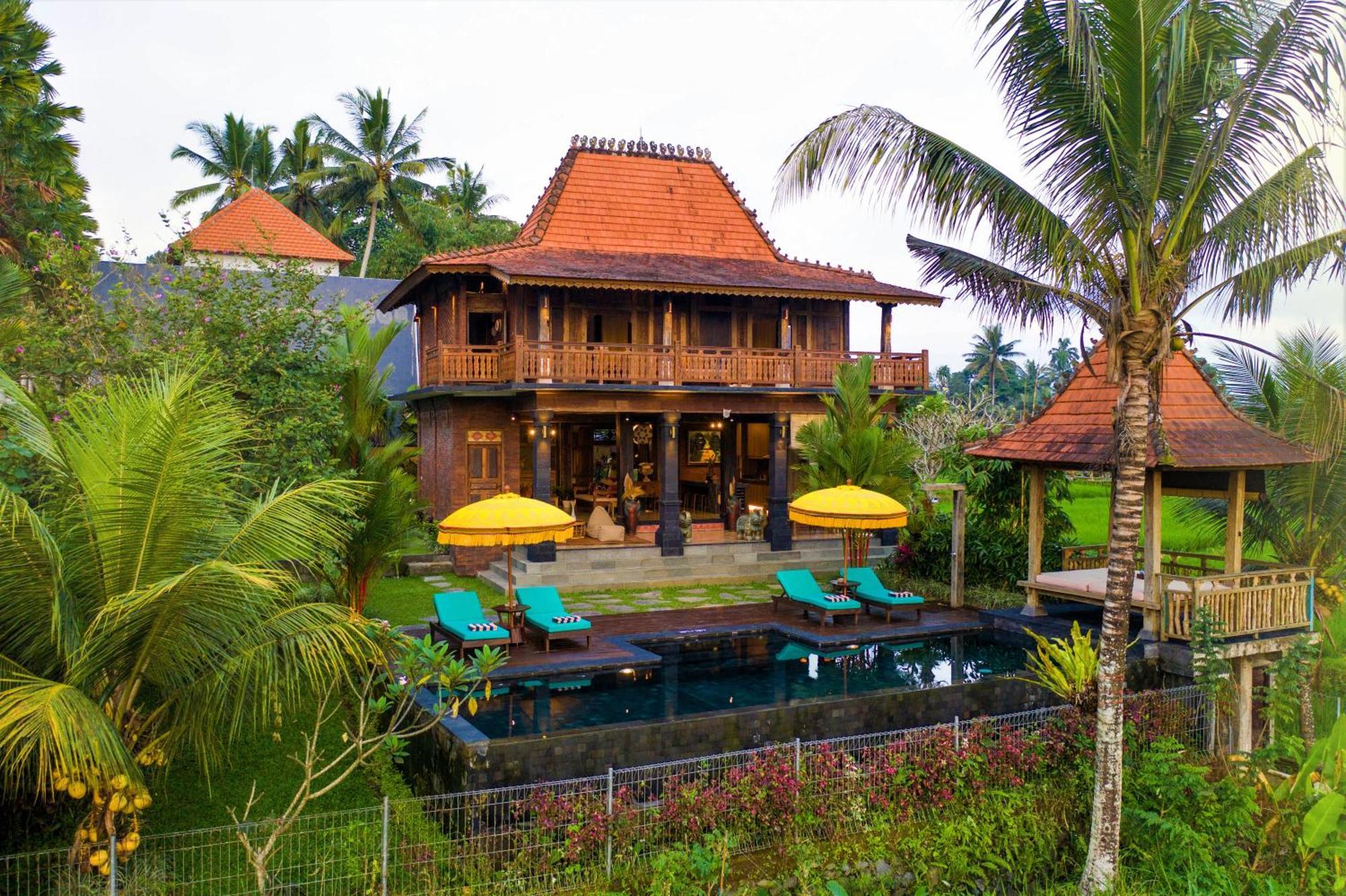 The Joglo At Umah Sunset Villa Ubud Kültér fotó